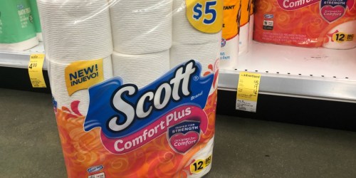 60% Off Scott Comfort Plus Toilet Tissue at Walgreens After Cash Back