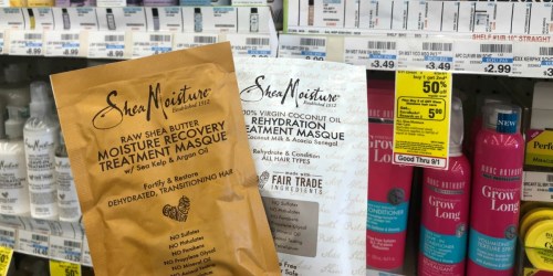 TWO Shea Moisture Hair Treatment Masques Just 24¢ After CVS Rewards