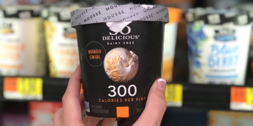 Rare $1.50/1 So Delicious Dairy Free Frozen Mousse Coupon = Only 98¢ at Walmart After Cash Back
