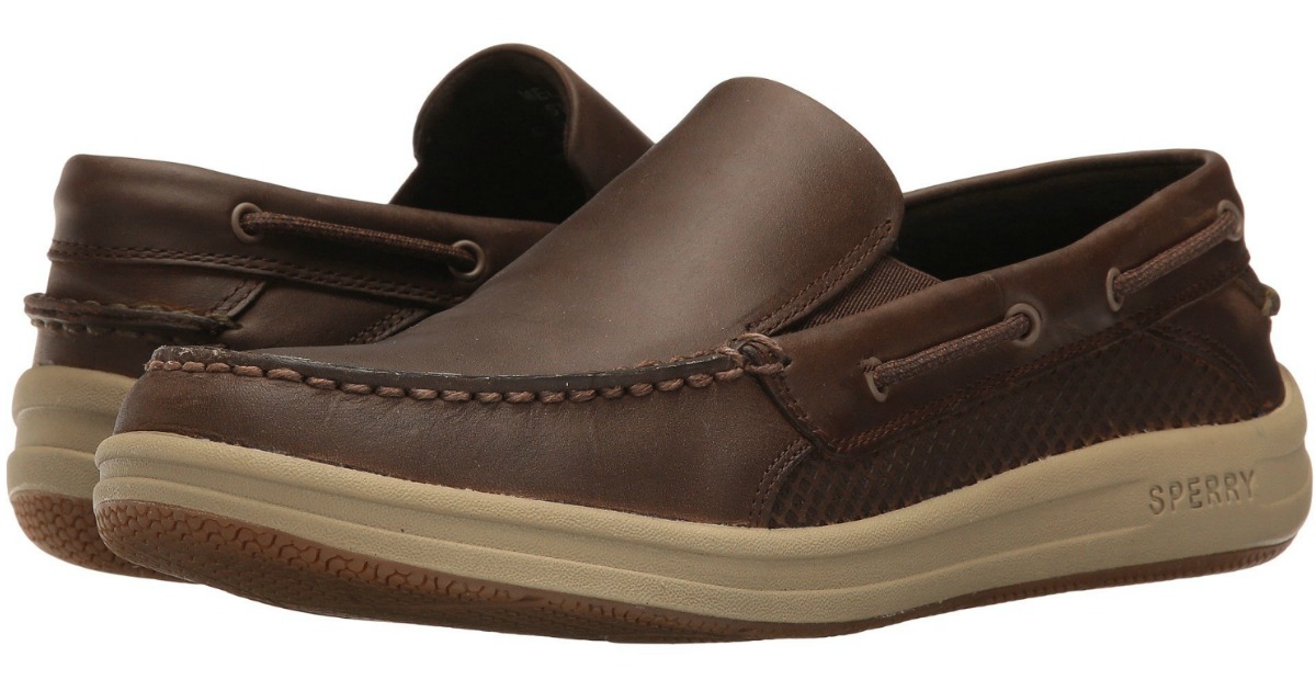 Sperry Men's Leather SlipOn Boat Shoes Just 49.99 Shipped (Regularly