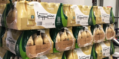 Sam’s Club Deals: Starbucks Frappuccino Coffee Drinks Only 87¢ Per Bottle & More