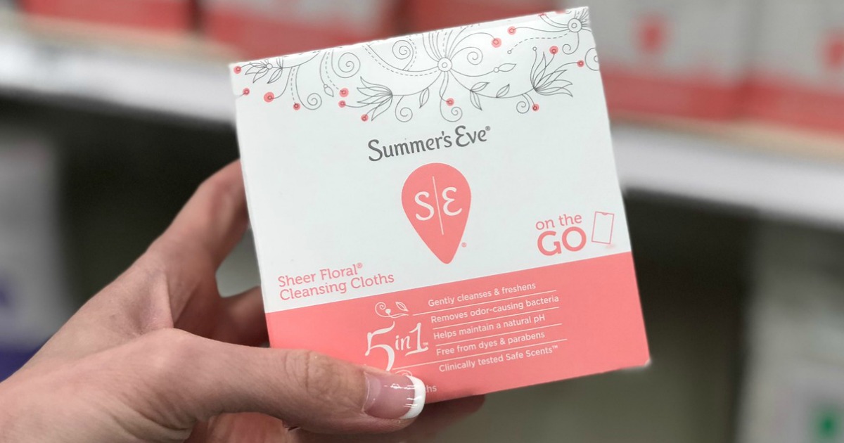 High Value 1.50/1 Summer's Eve Coupon = Free Feminine Wipes at Target