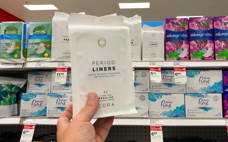 Cora Organic Tampons, Pads & Liners Only 3.66 Each After Target Gift
