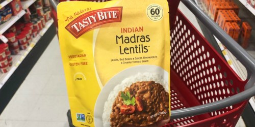 SIX Tasty Bite Indian Cuisine Entrees Just $7.35 (Ships w/ $25 Amazon Order)
