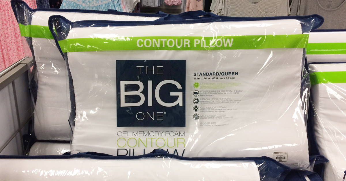 Kohl's the big outlet one memory foam pillow