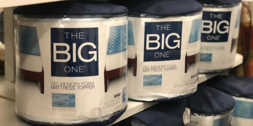 Kohl’s Cardholders: The Big One Memory Foam Mattress Topper as Low as $24.49 Shipped