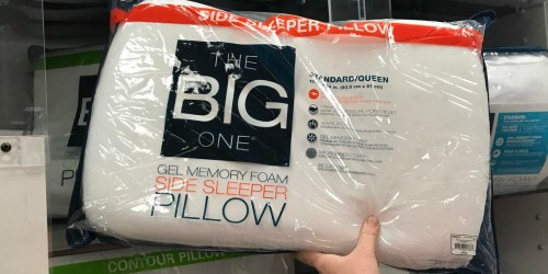 The Big One Memory Foam Pillow Only $8.79 (Regularly $50) at Kohl’s