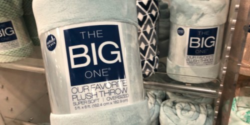 Kohl’s: The Big One Oversized Plush Throws as Low as $11.99 Shipped (Regularly $40)