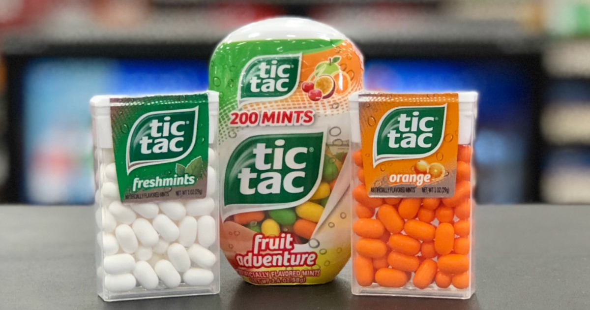 Tic Tac Single Packs Only 20¢ at Target & More • Hip2Save