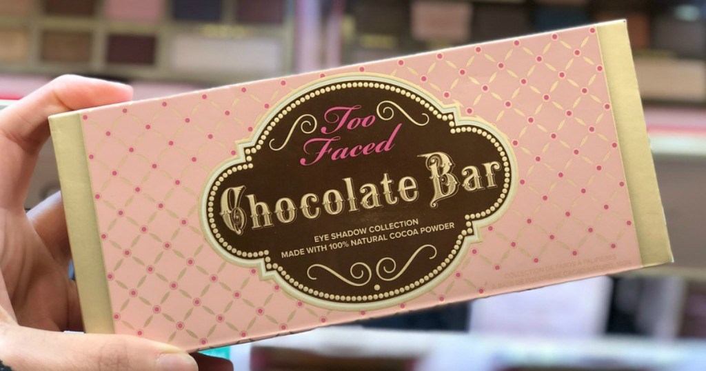 Too Faced Chocolate Bar in retail store