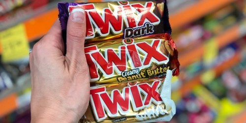 New $0.75/2 Twix White, Peanut Butter or Dark Candy Bars Coupon