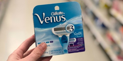Gillette Venus Women’s Razor Blade Refills 4-Count Only $3.54 Shipped on Amazon