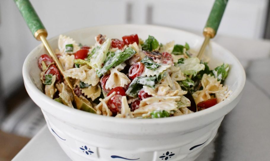 This Ranch BLT Pasta Salad Will be the Star of Your Summer BBQ!