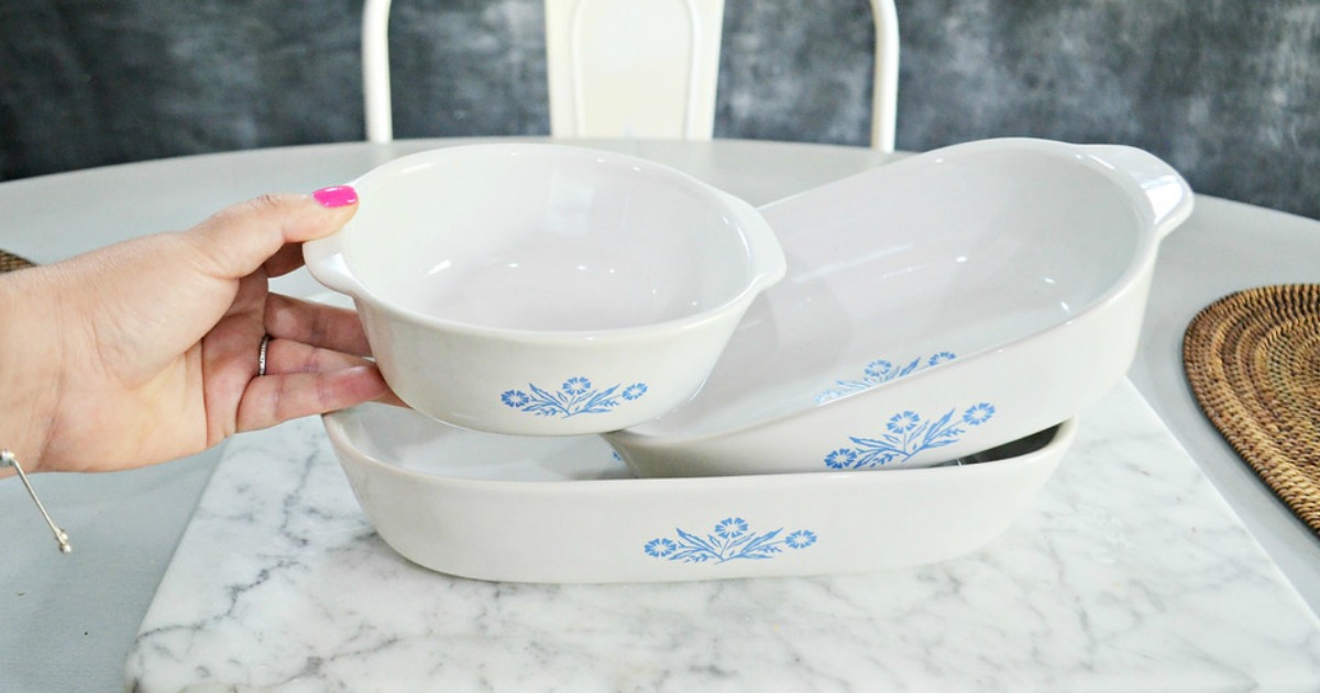 Blue and White Cornflower CorningWare Dishes are BACK. Here s