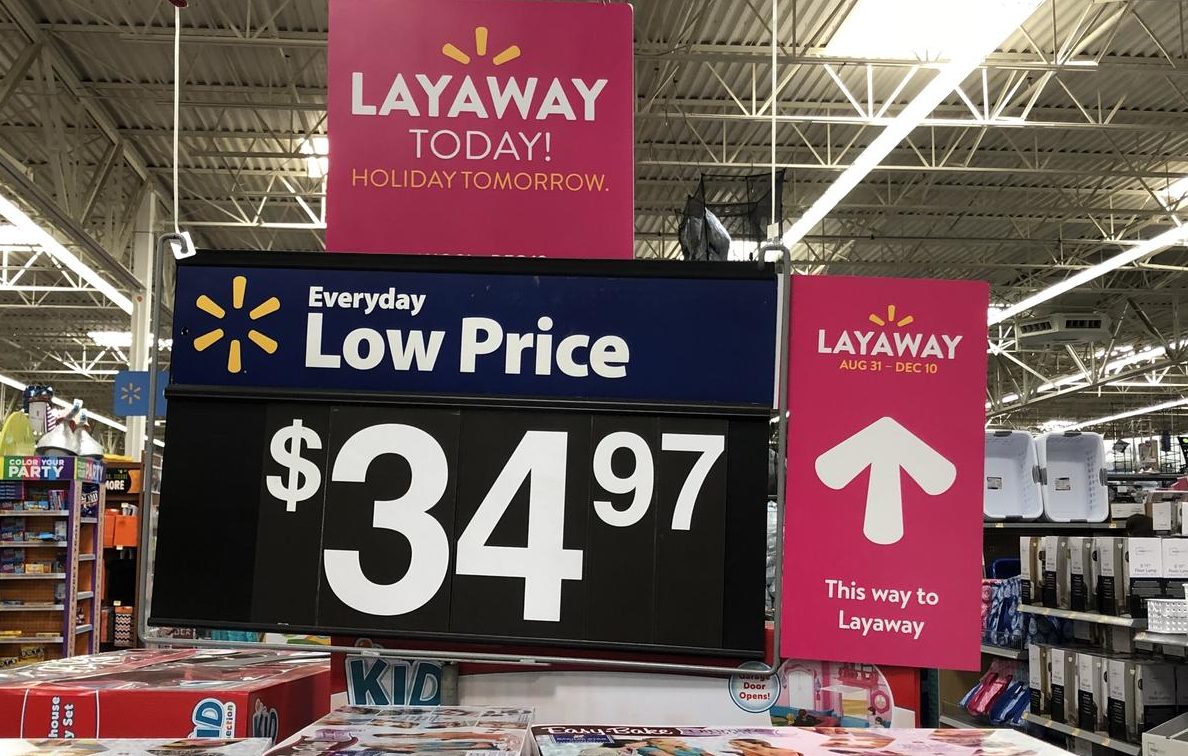 Get Ready for the Holidays Walmart's Layaway Service Starts August