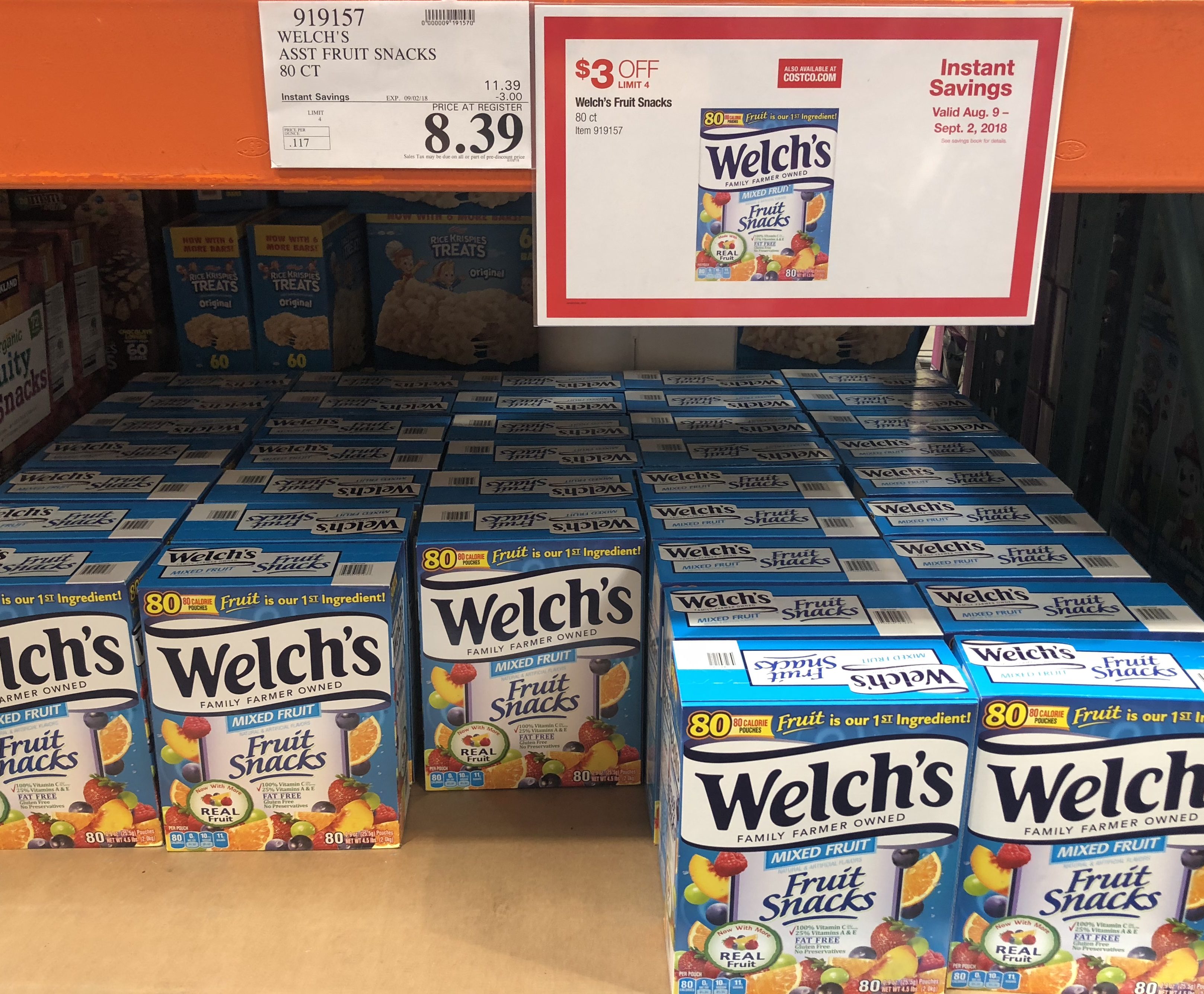save on back-school snacks, ziploc, and charmin, at costco – Welch's Costco