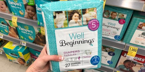 Well Beginnings Diapers Only $3.74 Each After Walgreens Rewards (In Store & Online)