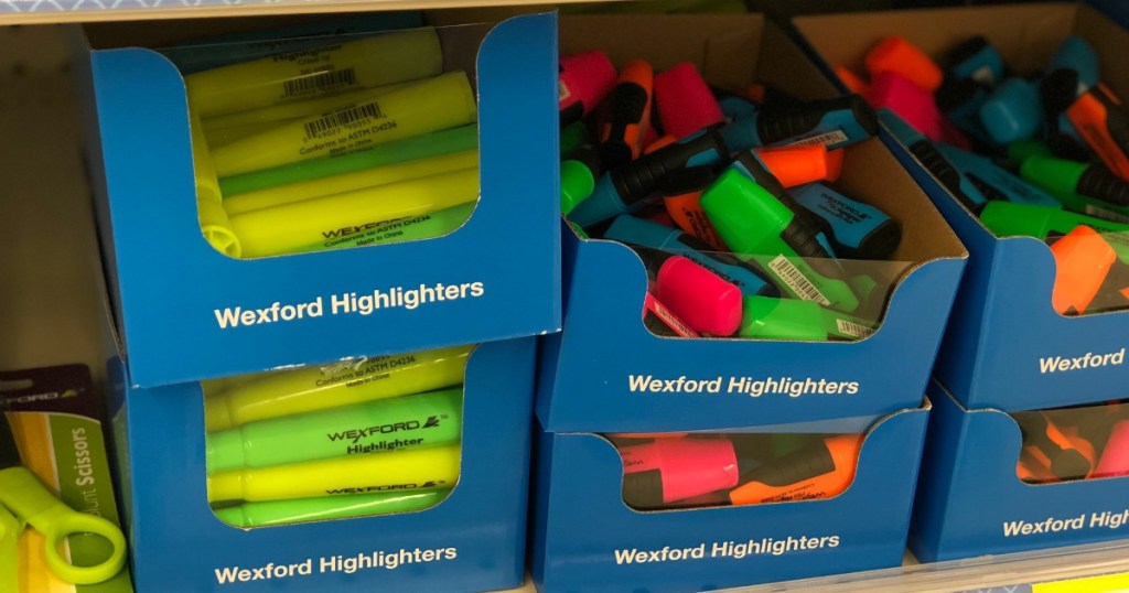 Wexford highlighters at Walgreens