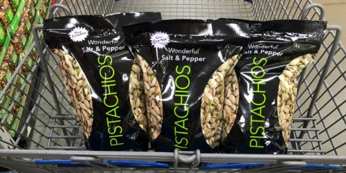 Sam’s Club Members: Wonderful Salt & Pepper Pistachios 40oz Bags Only $10.98 Shipped