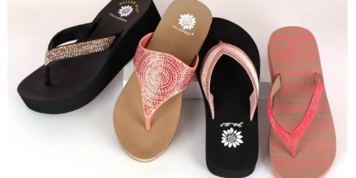 Up to 65% Off Yellow Box Flip Flops & Sandals
