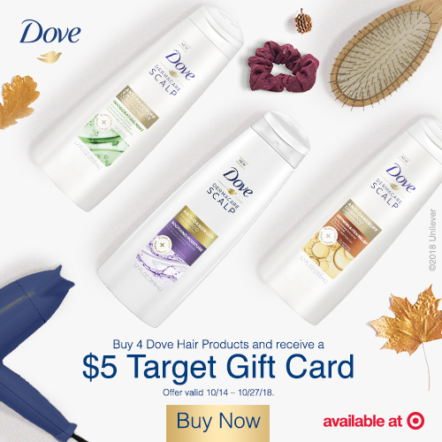 Dove deal scenario at Target