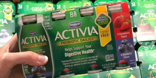 Walmart: Activia Probiotic Dailies 8-Pack Only $2.12 After Cash Back