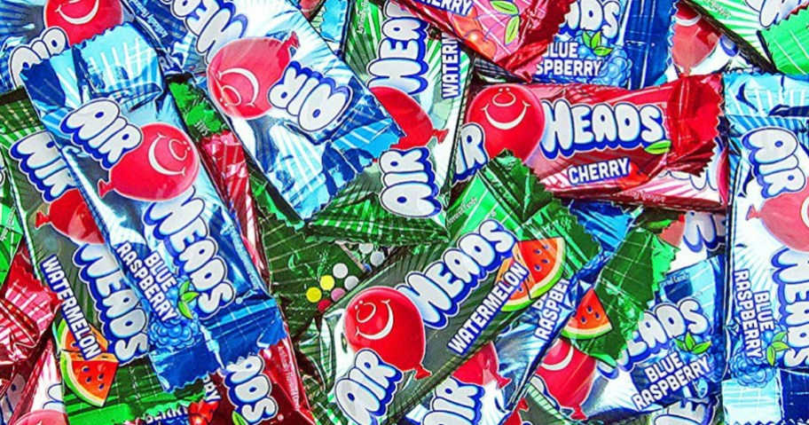 airheads mini candy bars in different flavors