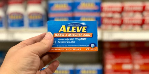 Aleve Pain Relievers 24 Count Only 99¢ at Target