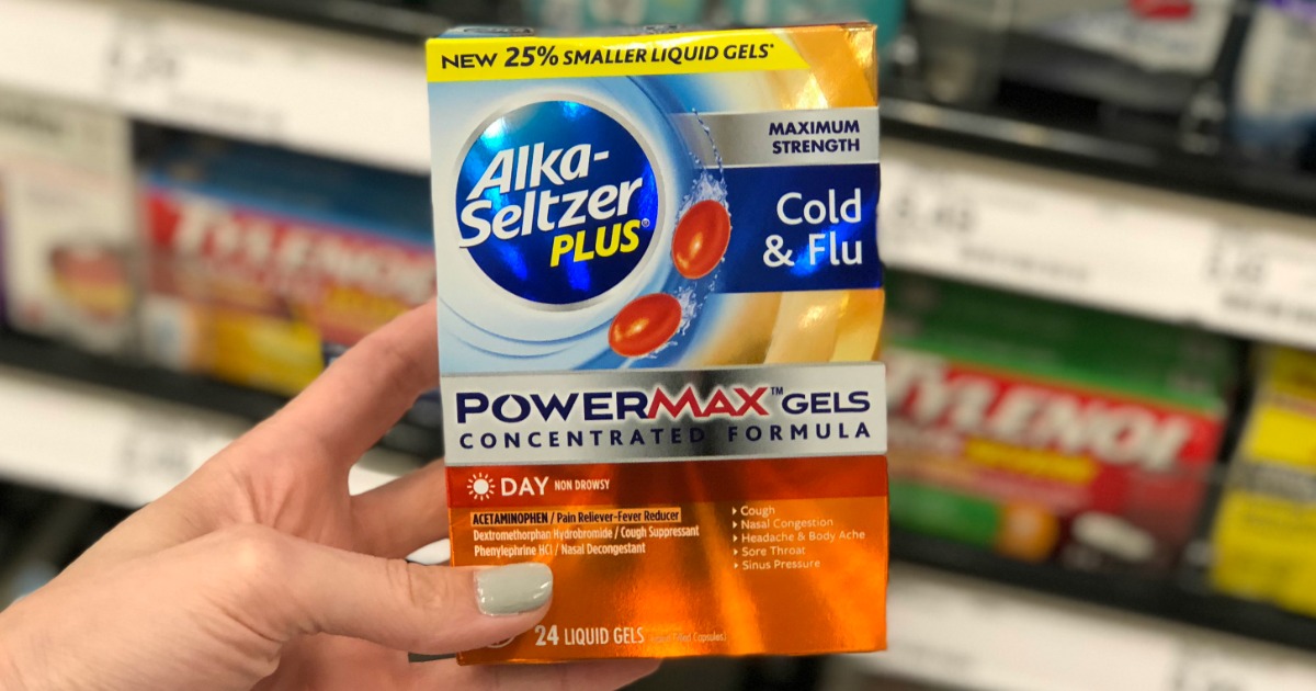 $8 Worth of New Alka-Seltzer Plus Coupons