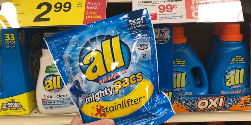 ALL Laundry Detergent, Kellogg’s Cereal Boxes & Apple Juice Only 99¢ Each at Kroger