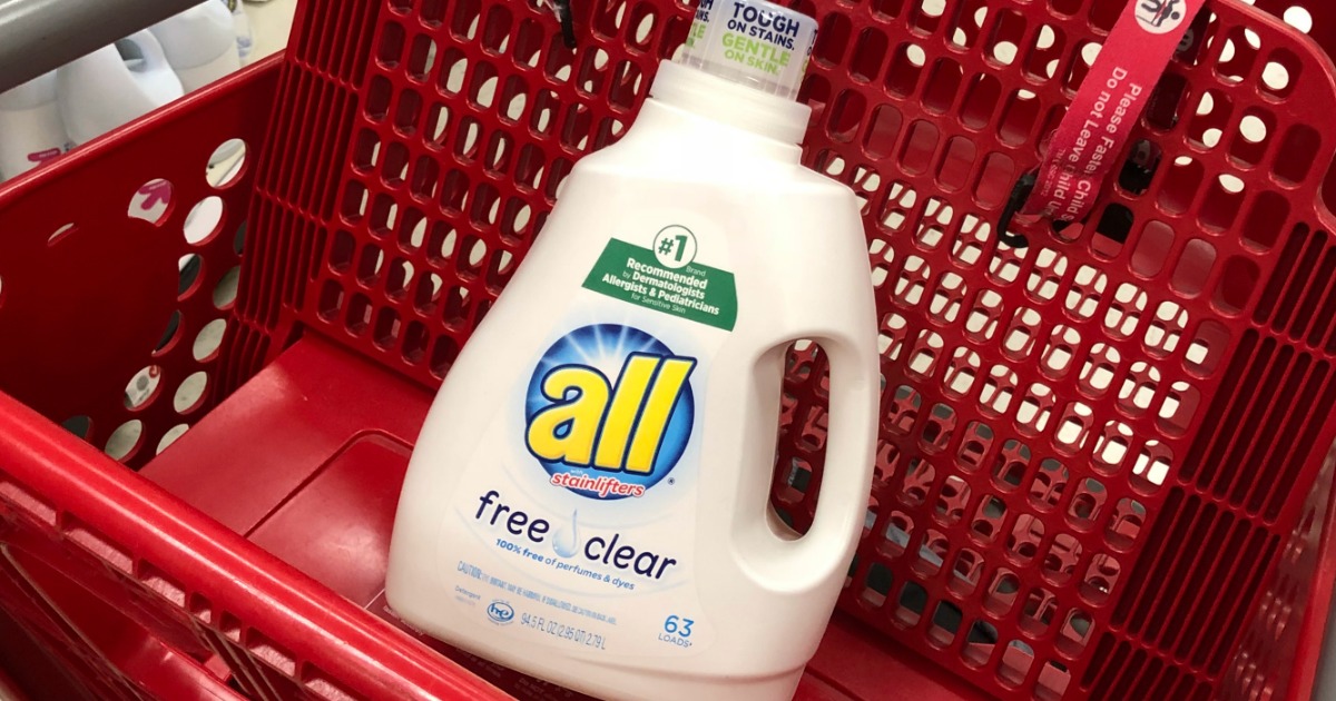 Over 30 Off All Laundry Detergent at Target