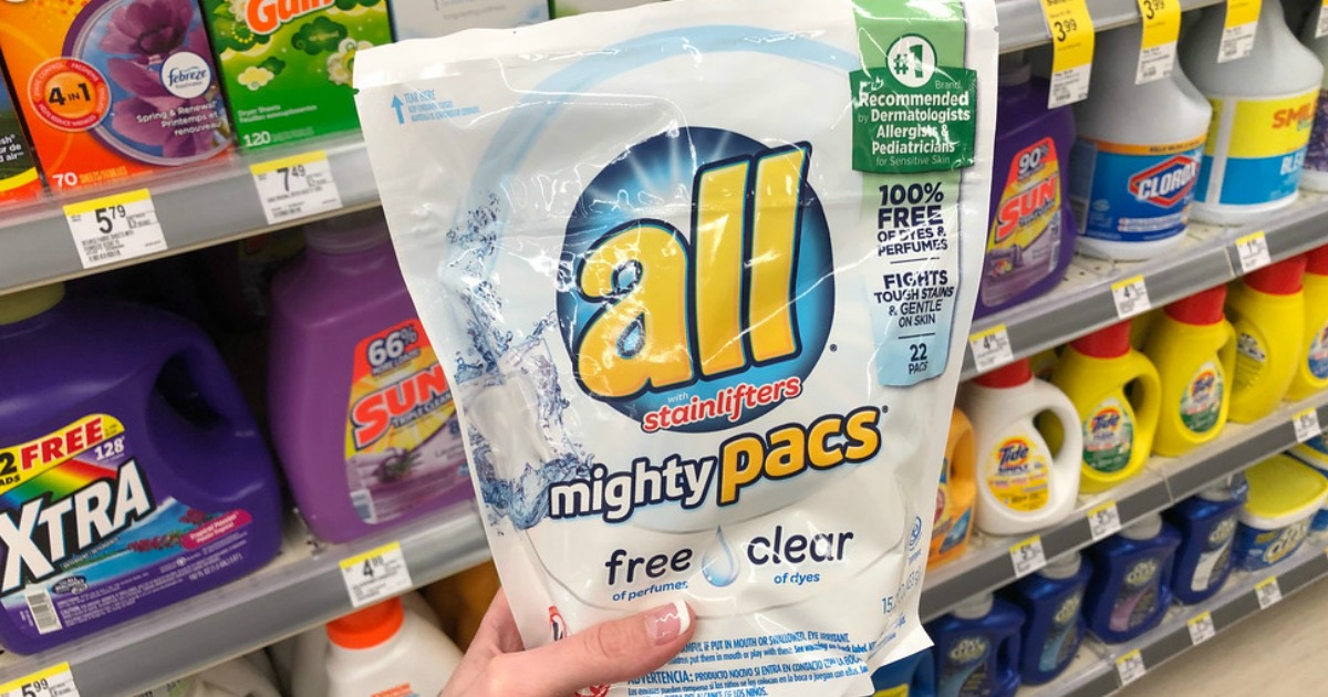 New 1/1 All Laundry Detergent Coupon = 1.99 at Walgreens, CVS & Rite Aid