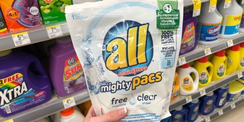 New $1/1 All Laundry Detergent Coupon = $1.99 at Walgreens, CVS & Rite Aid