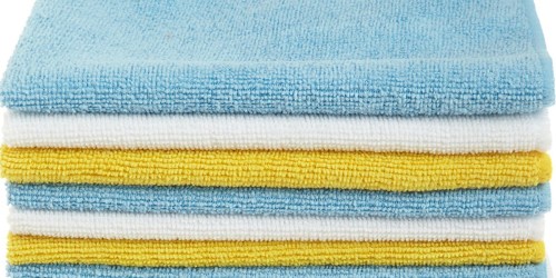 AmazonBasics Microfiber Cleaning Cloths 48-Pack Only $11.87 Shipped (Just 25¢ Each)
