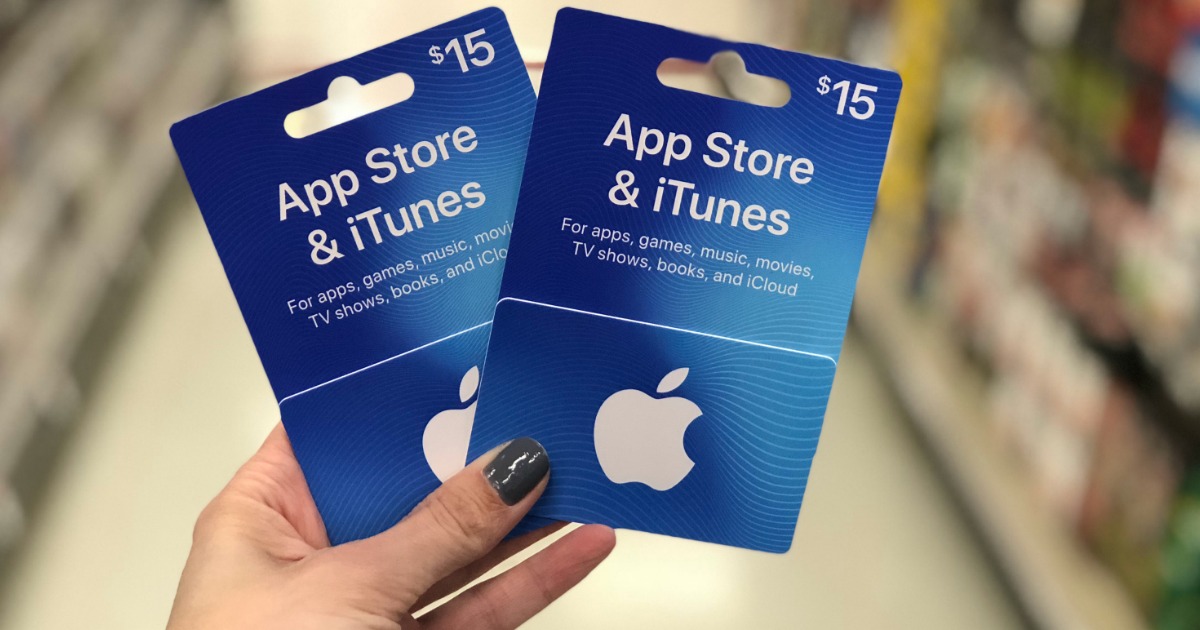 Buy One, Get One 20 Off Apple iTunes Gift Cards at Target