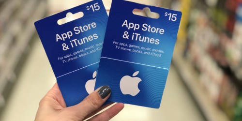 Buy One, Get One 20% Off Apple iTunes Gift Cards at Target