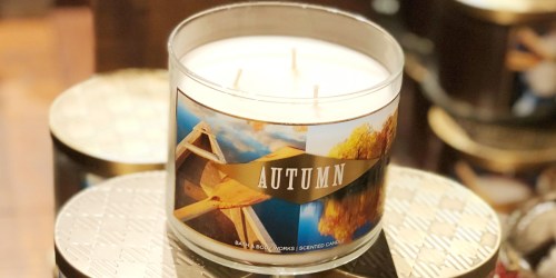 Bath & Body Works 3-Wick Candles as Low as $9.75 Each (Regularly $24.50)