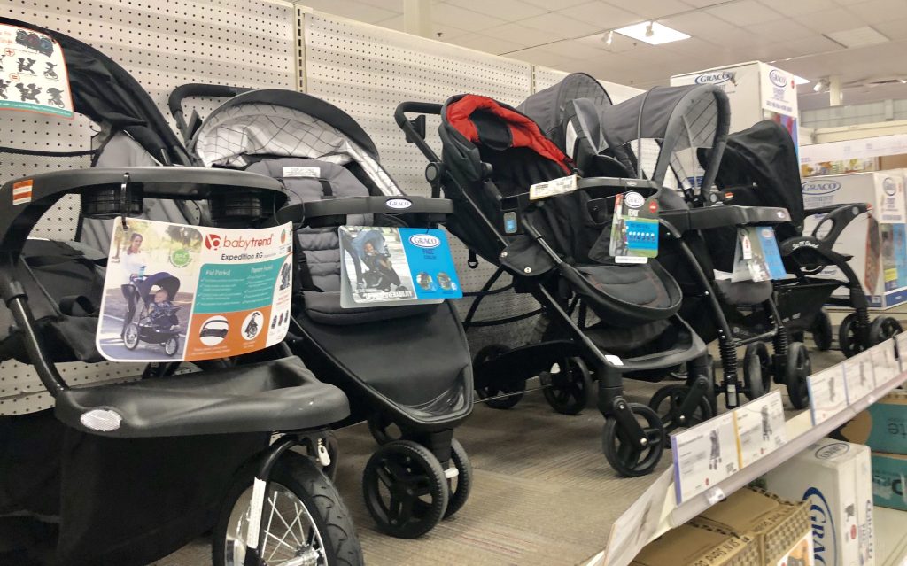Baby stroller at Target