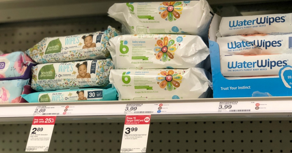 Baby wipes 2024 in target