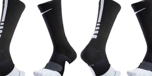Nike Men’s Dry Elite Crew Basketball Socks Only $3.73 (Regularly $14)