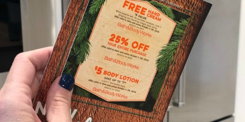 Possible FREE Bath & Body Works Hand Cream Coupon & More (Check Your Mail)