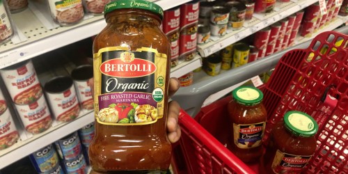 Bertolli Organic Pasta Sauce Only $1.48 at Walmart After Cash Back + More