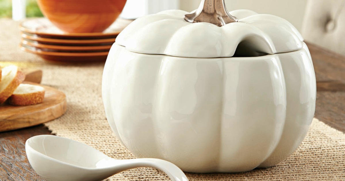 Better Homes and Gardens Pumpkin Soup Tureen Just 16.58
