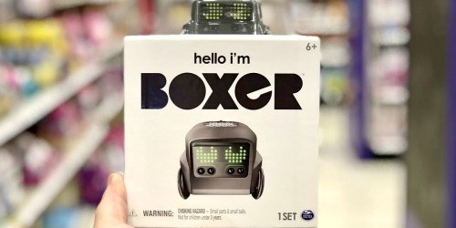 Boxer Interactive A.I. Robot Toy Only $25.99 Shipped (Regularly $80)