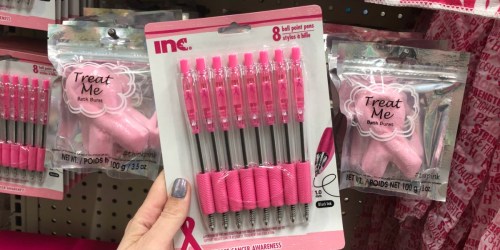 Breast Cancer Awareness Items Only $1 at Dollar Tree