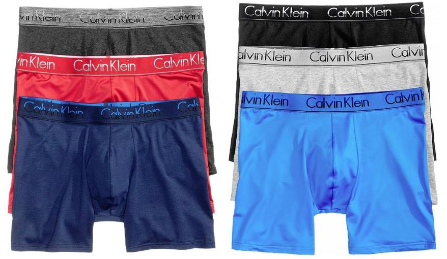 Macy s Calvin Klein Men s Boxer Brief 3 Pack Only 16.70