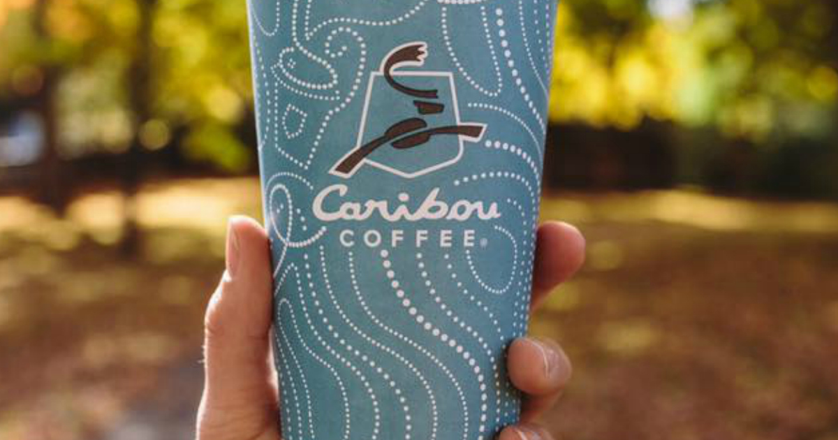 Score free coffee for national coffee day, september 2018 – Caribou Coffee cup