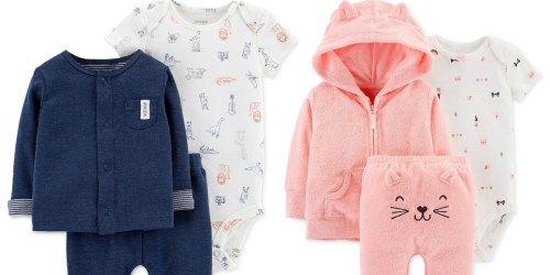 Carter’s 3-Piece Cardigan Sets Just $7.50 Each at Macy’s (Regularly $24) + More