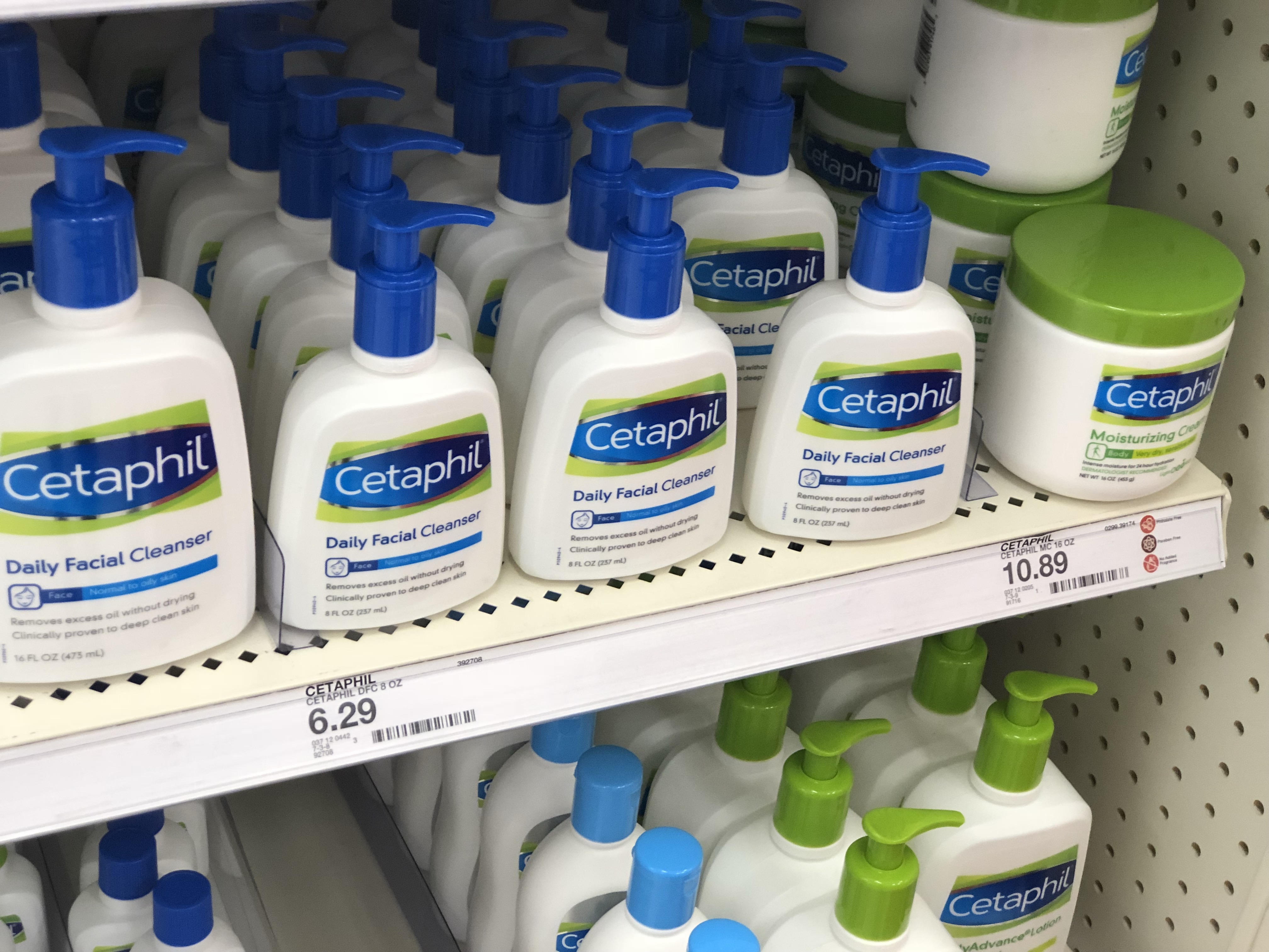 cetaphil facial cleanser target