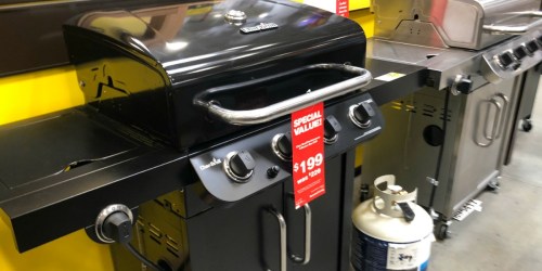 Char-Broil 4-Burner Gas Grill w/ Side Burner Only $114.50 at Lowe’s (Regularly $230)